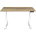 Euroseats Electric Sit-Stand Desk 160x80 White/Oak Main Image