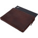 BlueBuilt 15 - 16 inches Laptop Sleeve Width 36 - 37cm Leather Brown product in use