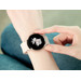 Samsung Galaxy Watch4 40 mm Roségoud product in gebruik