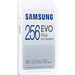 Samsung EVO Plus 256GB SDXC left side