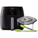 Philips Avance Airfryer XXL HD9650/90 Black + Snack Kit Main Image