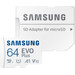 Samsung EVO Plus 64GB microSDXC UHS-I U3 130MB/s Full HD & 4K UHD Memory Card with Adapter voorkant