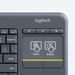 Logitech K400 Plus Wireless Touch Zwart QWERTY 