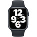 Apple Watch 40/41/42 mm Siliconen Horlogeband Sport Middernacht detail