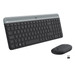 Logitech MK470 Smart Wireless Keyboard and Mouse Gray QWERTY Main Image