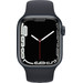 Apple Watch Series 7 41mm Black Aluminum Midnight Sport Band Main Image