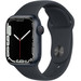 Apple Watch Series 7 41mm Black Aluminum Midnight Sport Band right side