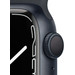 Apple Watch Series 7 41mm Middernacht Aluminium Middernacht Sportband detail