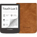PocketBook Touch Lux 5 Ink Zwart + Pocketbook Shell Book Case Bruin Main Image