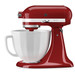 KitchenAid 5KSM2CB5PWS Mengkom Wit 4,7 L product in gebruik