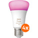 Philips Hue White and Color E27 800lm 4-Pack Main Image