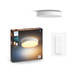 Philips Hue Devere M White Ambiance Bathroom Ceiling Lamp White + Dimmer 