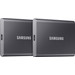 Samsung T7 Portable SSD 1TB Grijs Duo Pack Main Image