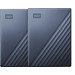 WD My Passport for Mac 5TB Type C Blauw - Duo pack Main Image