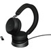 Jabra Evolve2 USB-A MS TEAMS 75 Wireless Office Headset with Charging Stand Black Main Image