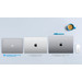 Apple MacBook Pro 13" (2020) MYD92N/A Space Gray + Case Logic Reflect sleeve visual Coolblue 1