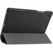 Just In Case Smart Tri-Fold Samsung Galaxy Tab A8 Book Case Zwart rechterkant