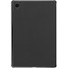 Just In Case Smart Tri-Fold Samsung Galaxy Tab A8 Book Case Zwart achterkant