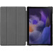 Just In Case Smart Tri-Fold Samsung Galaxy Tab A8 Book Case Zwart voorkant