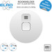 ELRO Blue Line CBFS25 Smoke Detector Duo Pack + Carbon Monoxide Detector 