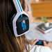 Astro A20 Draadloze Gaming Headset voor PS5, PS4, PC, Mac - Wit/Blauw 