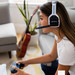 Astro A20 Draadloze Gaming Headset voor PS5, PS4, PC, Mac - Wit/Blauw 