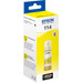 Epson 114 Ink Bottle Yellow left side