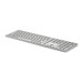 HP 970 Dual-Mode Wireless Keyboard Silver QWERTY 