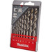 Makita Metal Drill Bit Set 10-piece 