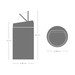 Brabantia Touch Bin 60L Soft Beige + Trash Bags (120 units) visual supplier