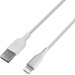 Veripart USB-A to Lightning Cable 2m Plastic White 