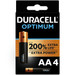 Duracell Alkaline Optimum AA-batterijen 4 stuks Main Image