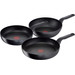 Tefal Hard Titanium Pro Koekenpannenset 24 + 28 cm + Wokpan 28 cm Main Image