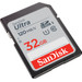 SanDisk SDHC Ultra 32GB 120MB/s front