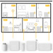 Tado V3+ Starter Pack With 2 Radiator Knobs and 3 Wireless Temperature Sensors visual supplier