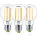 Philips LED Filament Light - 2.3W - E27 - Warm White Light 3-pack Main Image