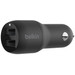 Belkin Autolader met 2 Usb Poorten 12W 