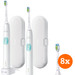 Philips Sonicare ProtectiveClean 4300 HX6807/35 + Optimal White Brush Attachments (8 units) Main Image