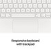 Apple Magic Keyboard iPad Air 11 inches (2024)/Air (2022/2020)/Pro 11 inches (2022) QWERTY White 