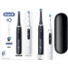 Oral-B iO 5N Zwart en Wit duo pack + iO Ultimate Clean opzetborstels (8 stuks) 