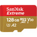 SanDisk MicroSDXC Extreme 128GB 190MB/s + SD Adapter Main Image