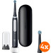 Oral-B iO 4N Black + iO Ultimate Clean Brush Attachments (4 units) Main Image