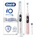 Oral-B iO 6n Wit en Lichtroze Duopack + opzetborstels (8 stuks) verpakking