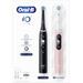 Oral-B iO 6n Zwart en Lichtroze Duopack + opzetborstels (8 stuks) 