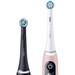 Oral-B iO 6n Zwart en Lichtroze Duopack + opzetborstels (8 stuks) 