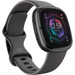 Fitbit Sense 2 Zwart linkerkant