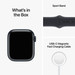 Apple Watch Series 8 45mm Midnight Aluminium Midnight Sportband verpakking