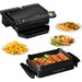 Tefal OptiGrill+ GC7148 + Snacking & Baking accessoire product in gebruik