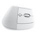 Logitech Lift for Mac Vertical Ergonomic Mouse White right side