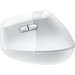 Logitech Lift for Mac Vertical Ergonomic Mouse White left side